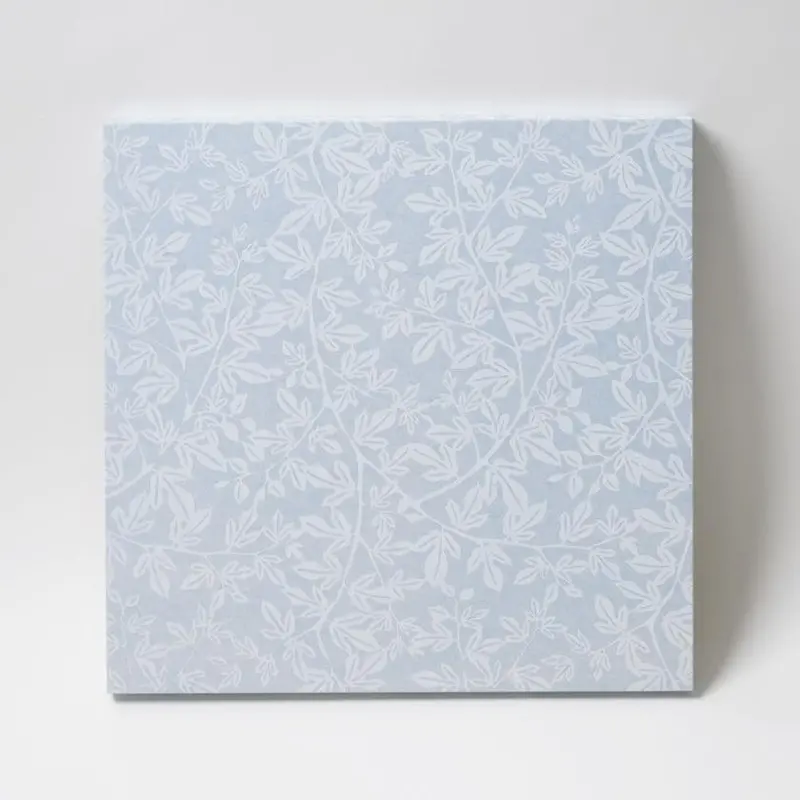 Kozo Art Panel In Blue – Kurotani Washi Paper Wall Decor By Kurotani Washi Cooperative Group 1