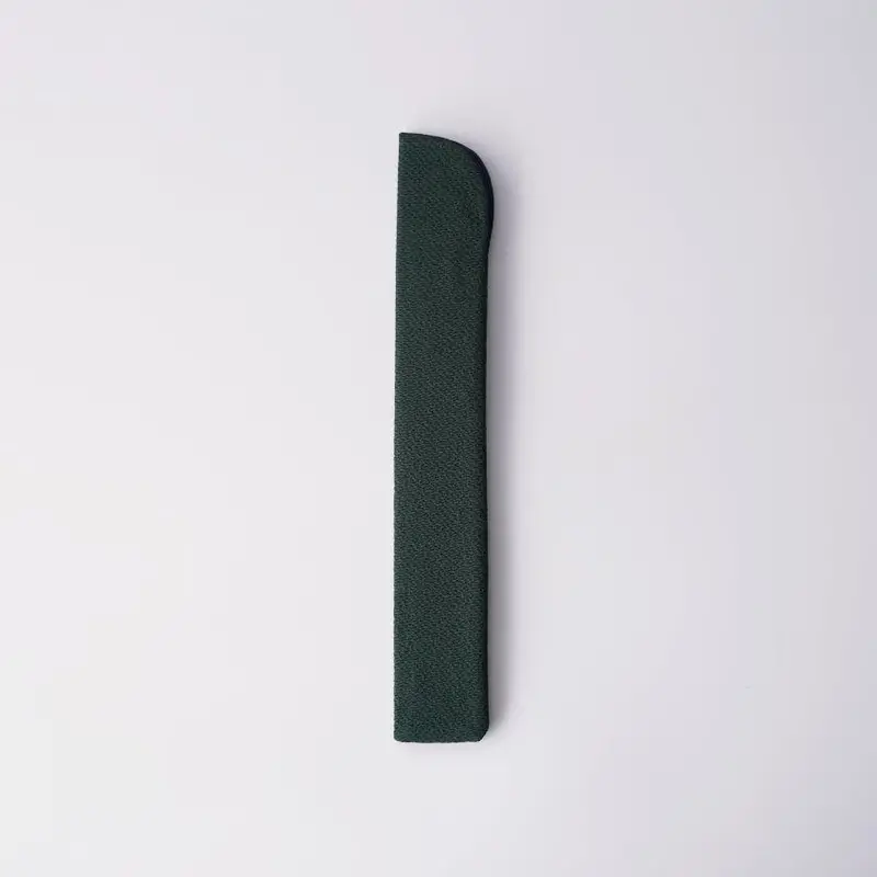 Kyoto Folding Fan Pouch – Green Hand Fan Carrier (Up To 10.24 In) – Ohnishi Tsune Shoten 1