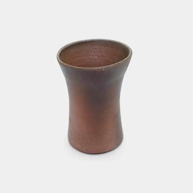 Large Beer Tumbler Mug – Handcrafted Bizen Ware By Naoto Tsuneki 1