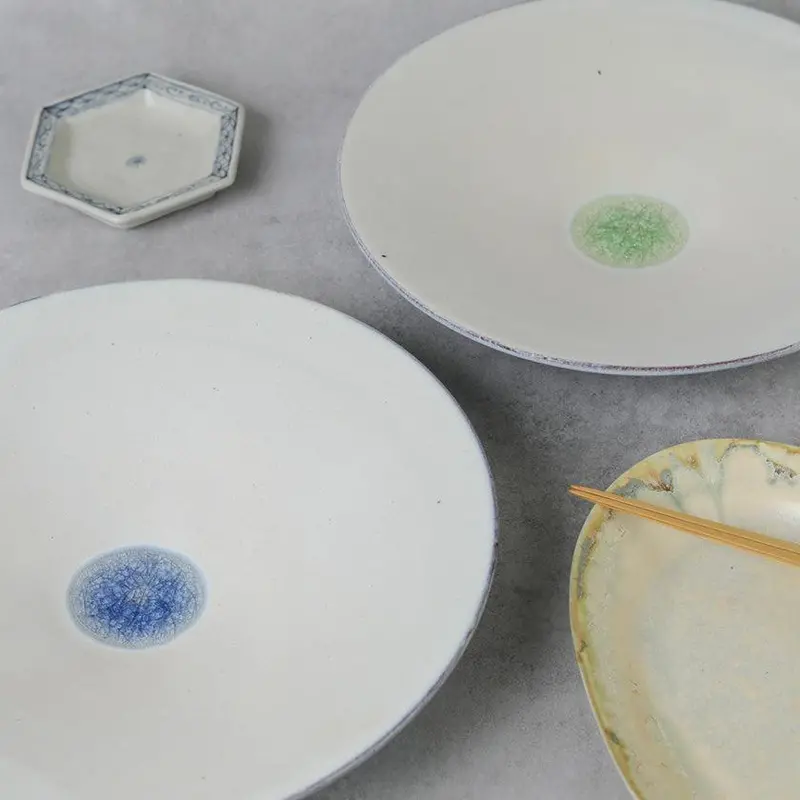 Large Glass-Glazed Serving Bowl – Artisanal Tanba Ware By Shinsuigama 1