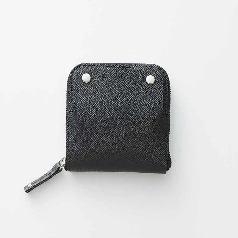 Leather Smartphone Case: Anti-Bacterial Alley-Black Finish – Smart Move! Series By Rakukei 1
