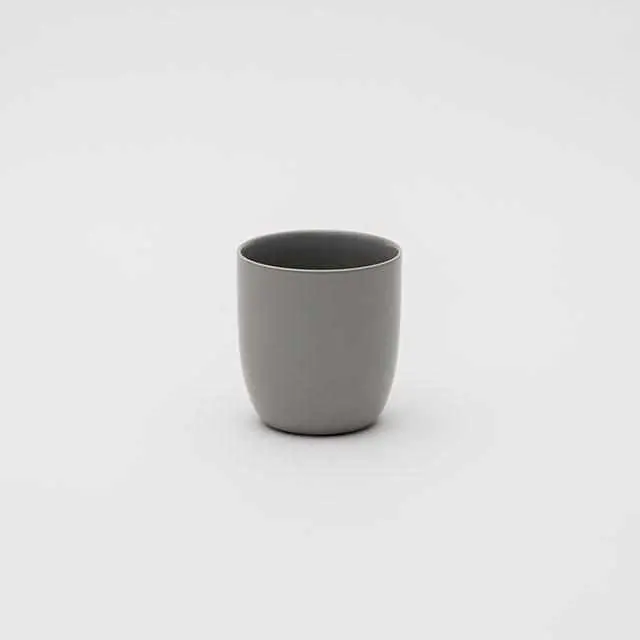 Leon Ransmeier Ceramic Cup In Subtle Gray Tone – Elegant Arita-Yaki Designed Drinkware 1