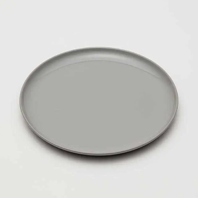 Leon Ransmeier Extra-Large Gray Platter (250Mm) – Hand-Thrown Imari-Arita Ware 1