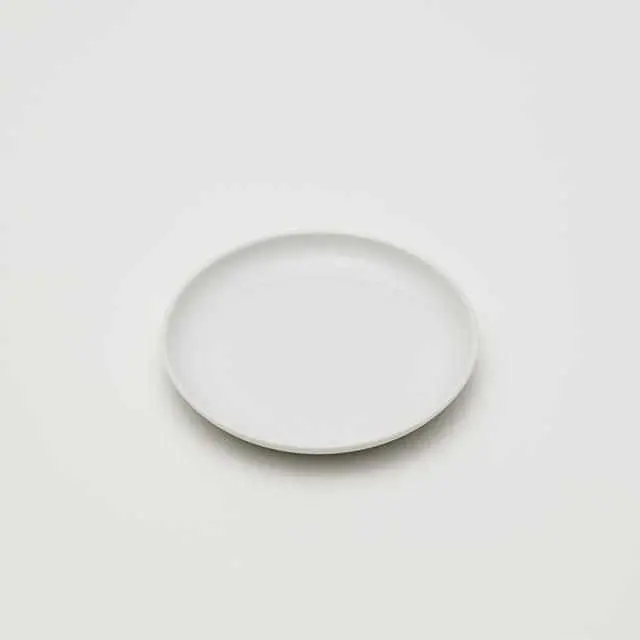 Leon Ransmeier Small Ceramic Plate (140Mm) In Crisp White – Functional Arita Ware Serving Dish 1
