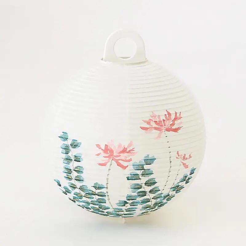 Lotus Flower Letter Lantern | Serene Gifu Chochin Design 1