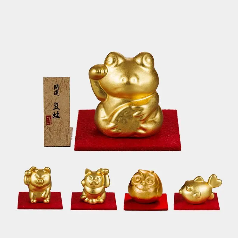 Lucky Animal Figurine Collection — Handcrafted With Kanazawa Gold Leaf | Hakuichi 1