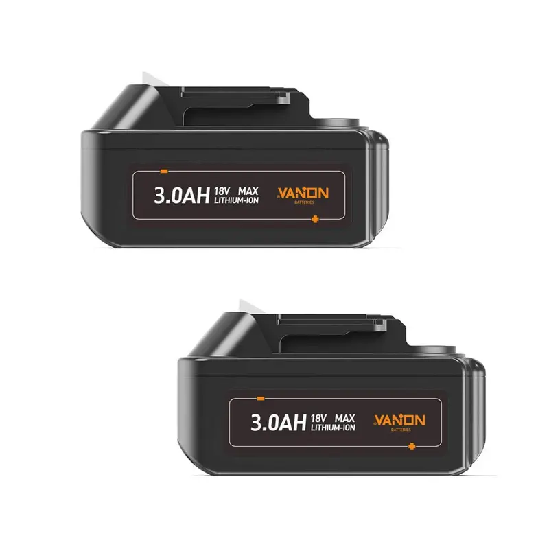 Makita Bl1830 18V 3.0Ah Lithium-Ion Replacement Battery (2-Pack) 1