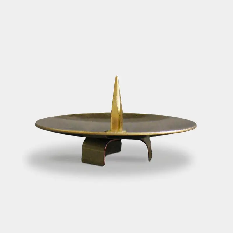 Maru Candlestick – Minimalist Round Ceramic Candle Holder | Japanese Design 1
