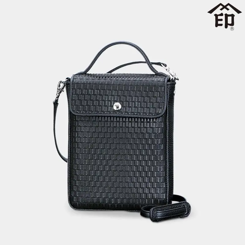 Me-11 Shoulder Bag – Refined Inden Leather Crossbody With Clean Lines 1