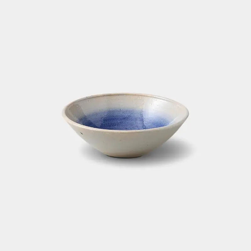 Medium Hasami Ware Someru Blue Bowl – Saikai Toki Japanese Tableware 1