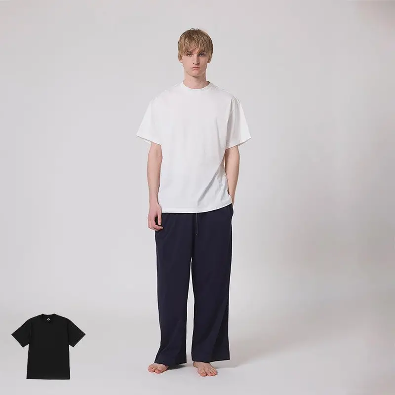 Men’S Silk-Cotton Blend T-Shirt – Tailored Fit | Foo Tokyo 1