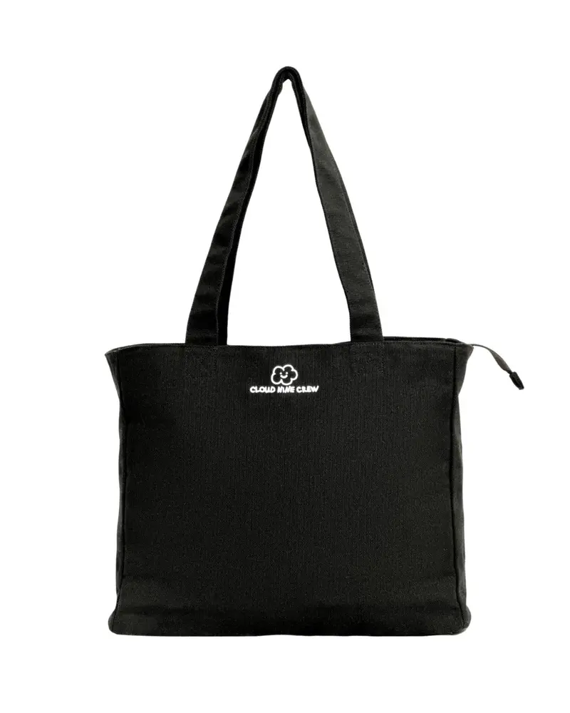 Midnight Black Laptop Tote – Sleek All-Day Work & Travel Bag 1