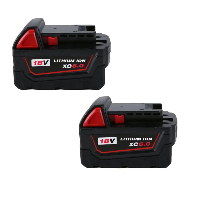 Milwaukee M18 6.0Ah Li-Ion Replacement Battery – Dual-Pack 1