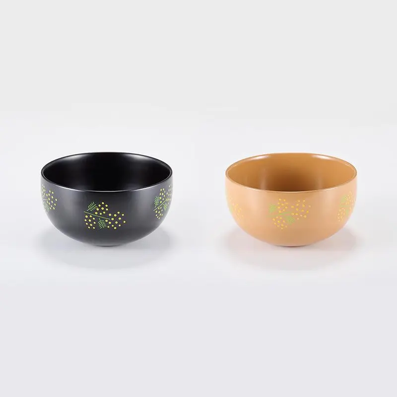 Mimosa Lacquer Bowl – Hand-Polished Isuke Tableware 1