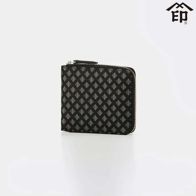 Minimalist Inden-Ya Leather Wallet 'Model A' – Koshu Lacquered Deerskin 1