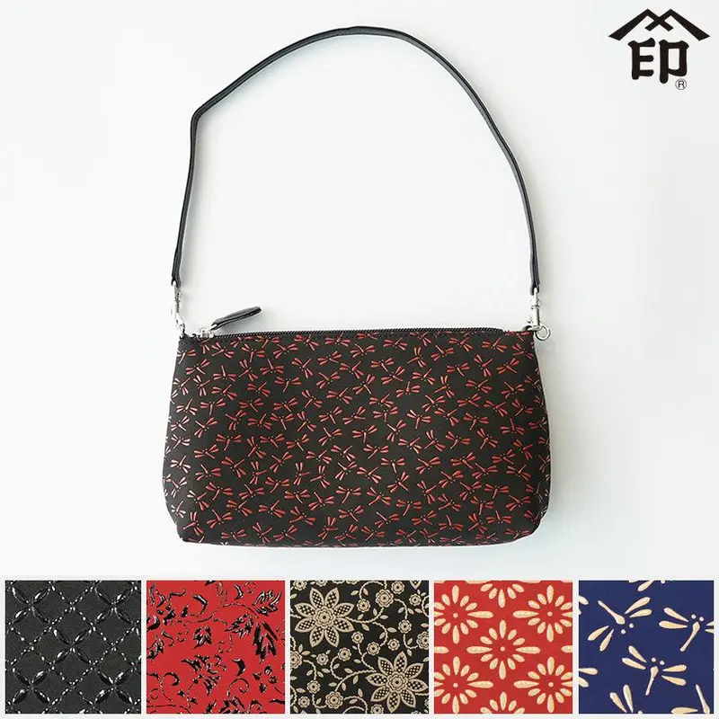 Minimalist Zippered Pouch No.11 — Handcrafted Koushu Inden Deerhide 1