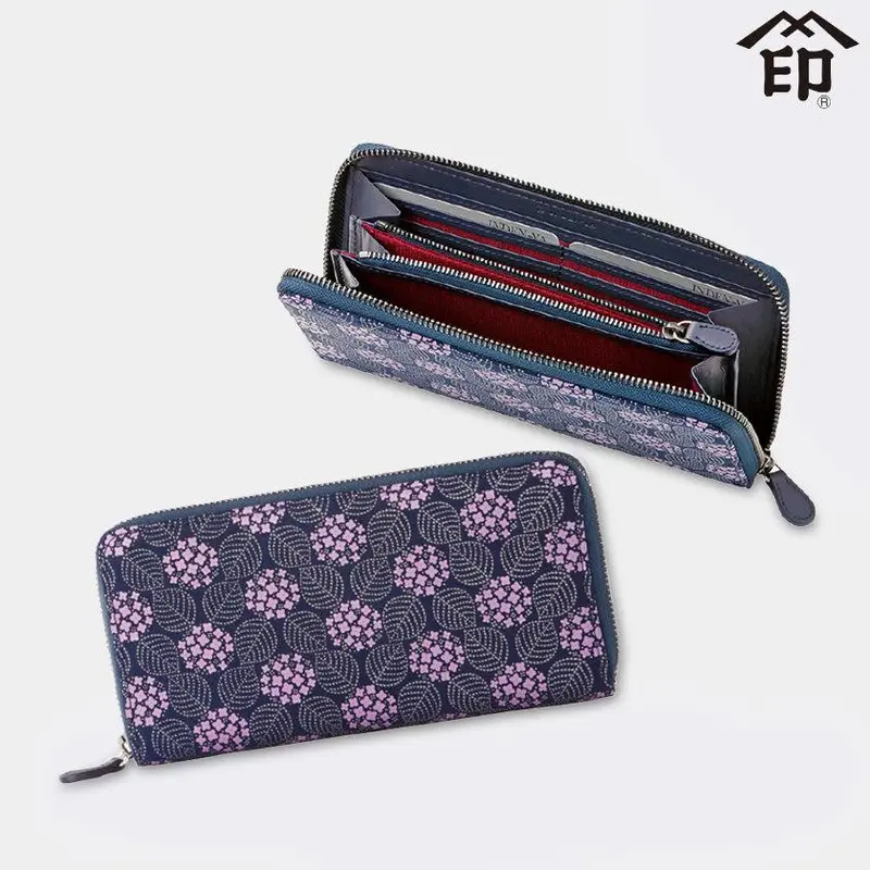 Misono Leather Wallet '8011' – Sophisticated Inden-Ya Lacquerwork 1
