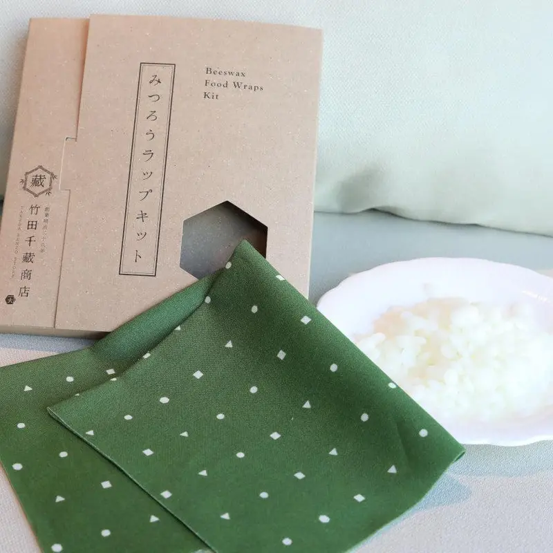 Multi-Shape Beeswax Wrap Set – Round, Triangle, Square & Hexagon Kits | Takeda Senzo Store 1