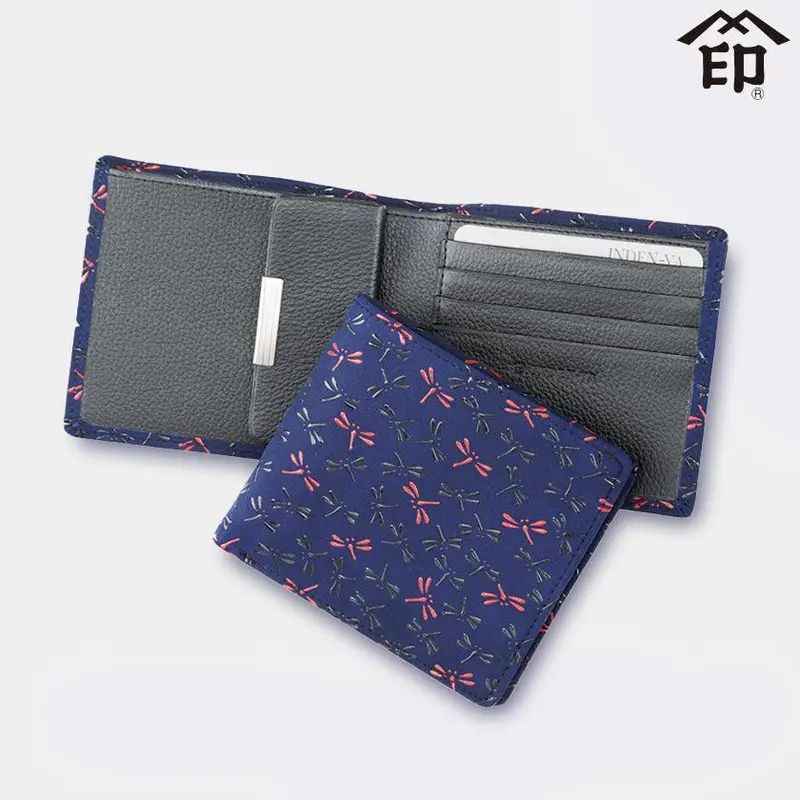 Nagomi 7517 Minimalist Leather Wallet – Artisan Lacquered Deer Skin From Koshu 1
