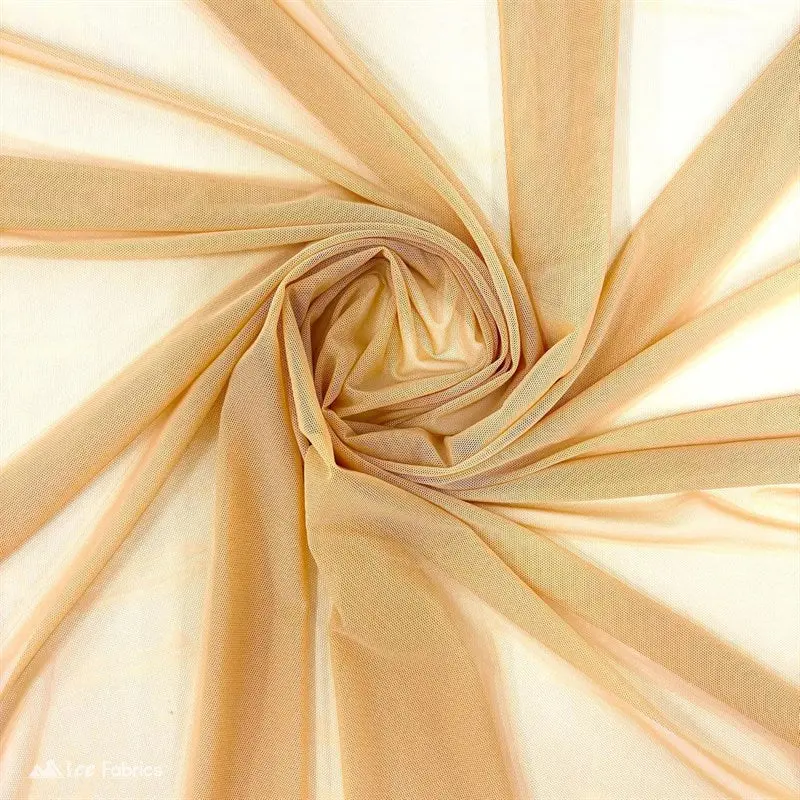Natural Nude Power Mesh Fabric | Seamless Blending & 4-Way Flex 1