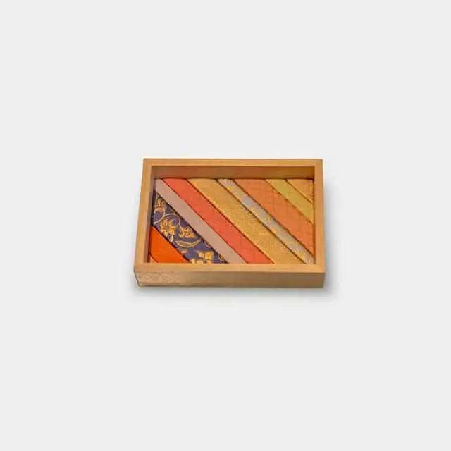 Natural Wood Jewelry Tray – Compact Organizer For Small Treasures, Small Size By Edō Art Dolls 1