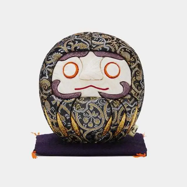 Nishijin Black Daruma – Sophisticated Dark Finish, Kakinuma Limited Edition 1