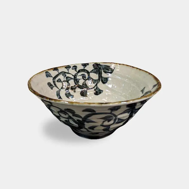 Octopus Karakusa Candy Bowl (21 Cm) | Decorative Mino Yaki | Marumo Kato Pottery 1