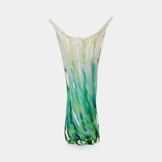 Oirase Kinsai Vase – Luminous Tsugaru Vidro Fusion Of Nature And Craft By Aderia 1