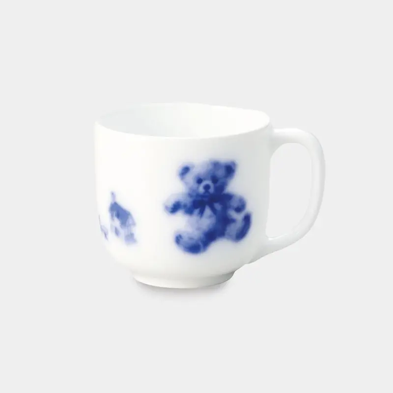 Okura Art China My Little Bear Ceramic Mug – Adorable Handmade Beverage Vessel 1