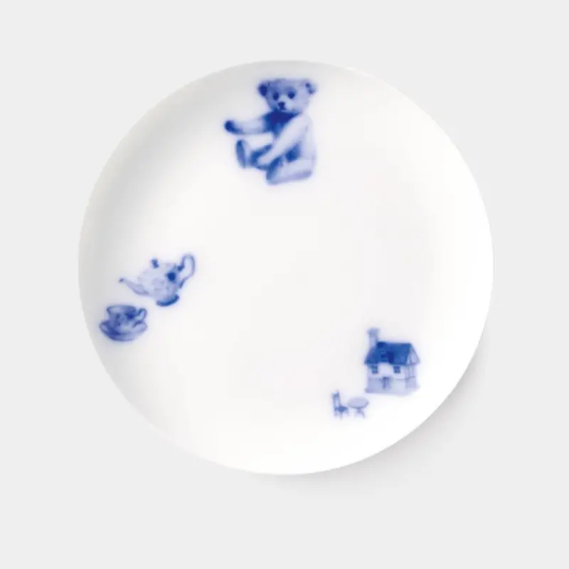 Okura Art China My Little Bear Mini Serving Plate – Cute Ceramic Accent Dish 1