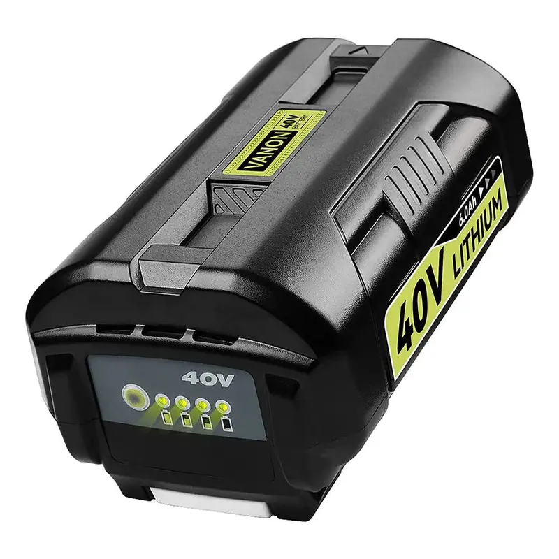 Op4026 Replacement Battery For Ryobi 40V Tools | 8.0Ah Lithium-Ion With Led Charge Indicator 1