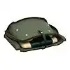 Padded Plastic Fold-Down Vehicle Seat 1