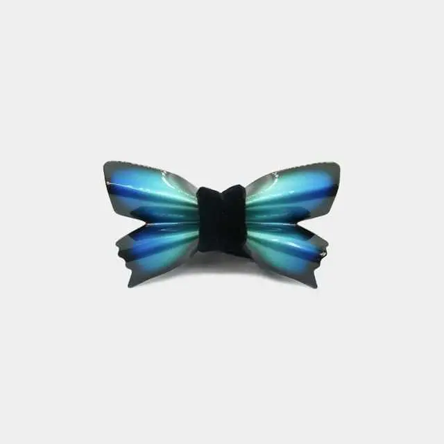 Papillion Ulysses Bow Tie – Hand-Finished Metal Butterfly Accent 1