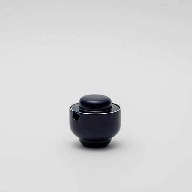 Pauline Deltour Deep Blue Sugar Jar – Traditional Imari Ceramic Storage 1