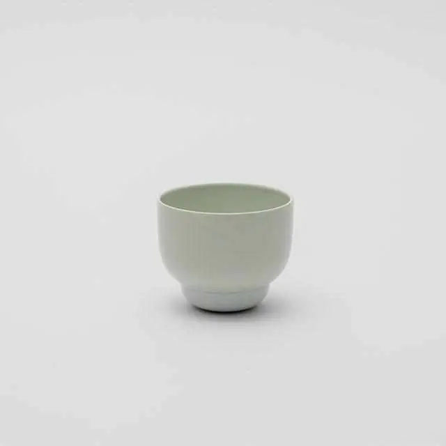 Pauline Deltour Small Celadon-White Japanese Tea Cup – Imari-Arita Ceramic Tableware 1