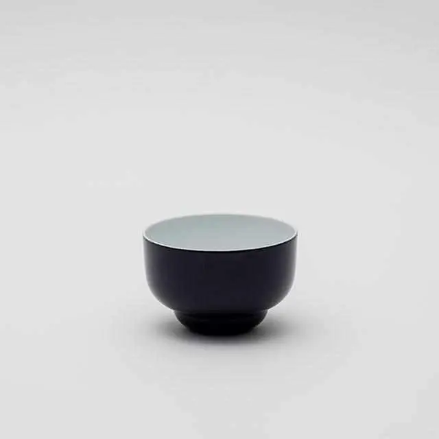 Pauline Deltour Small Dark Blue Ceramic Bowl – Arita-Yaki Tableware 1