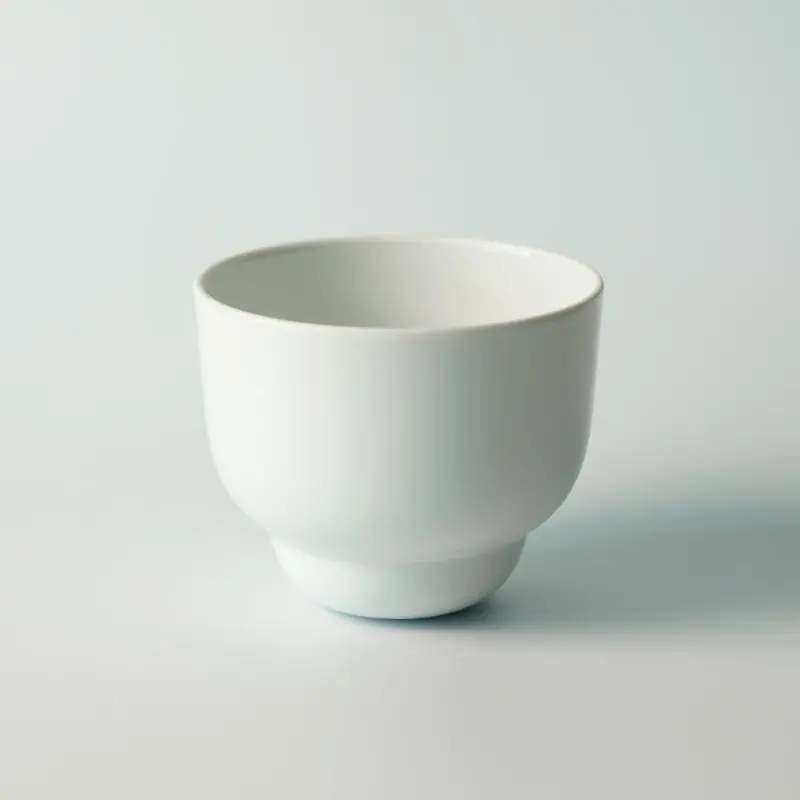 Pauline Deltour Small White Japanese Tea Cup – Imari-Arita Ceramic Tableware 1