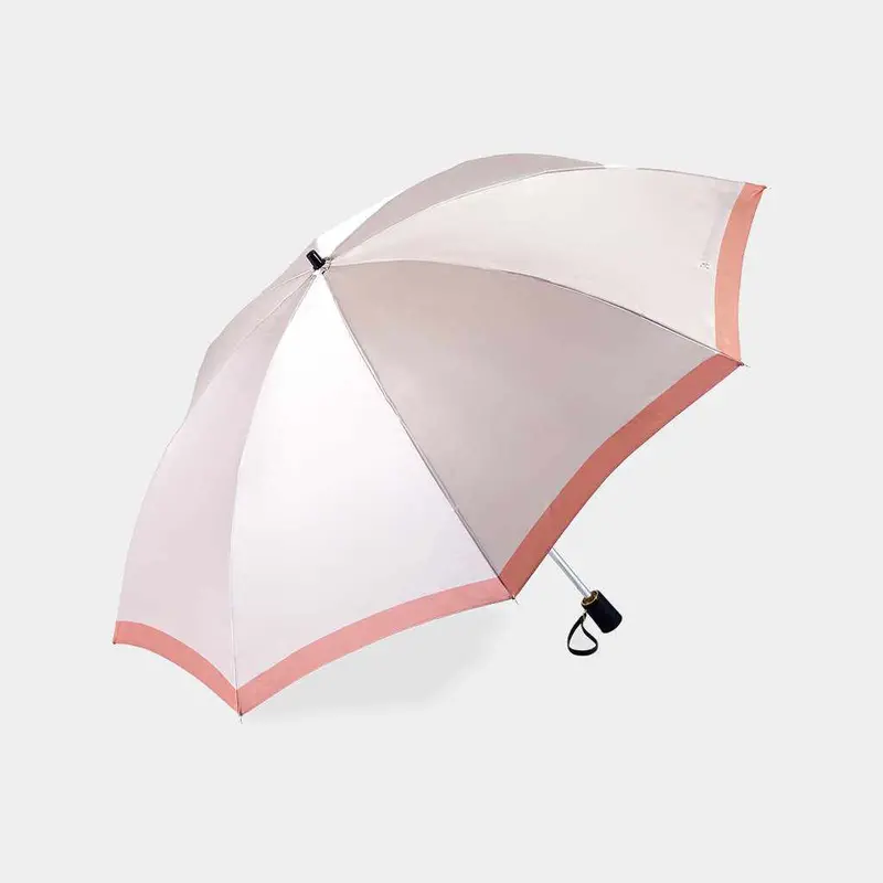 Peach-Colored Folding Parasol – Border L Design | Imperial Household Agency 1
