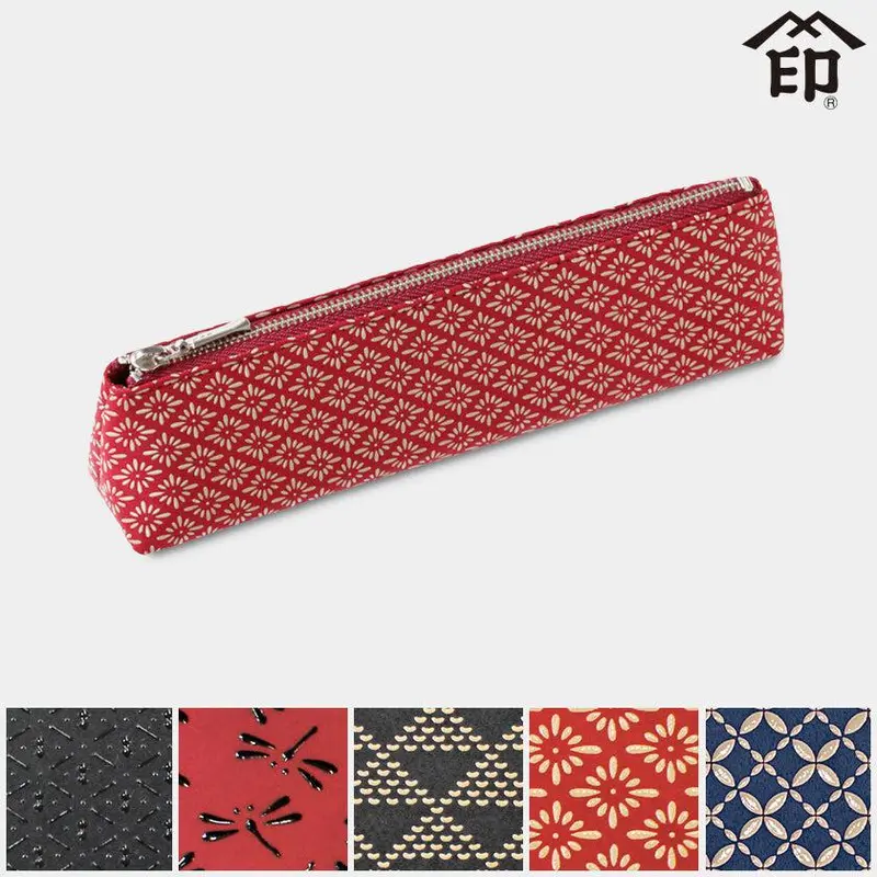 Pen Case A – Handcrafted Koushu Inden Deerhide Pen Sleeve By Inden-Ya 1