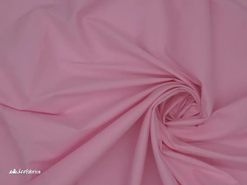 Pink Cotton Spandex Fabric – 2-Way Stretch Knit 1