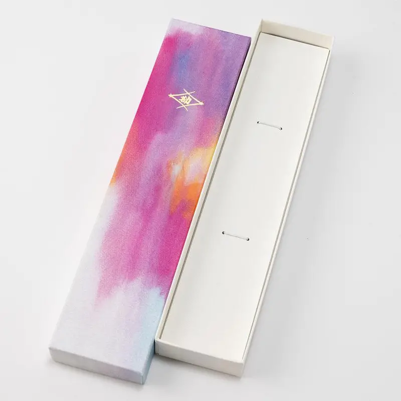 Pink Paper Gift Box For Single Set Of Wakasa Lacquered Chopsticks – Matsukan 1