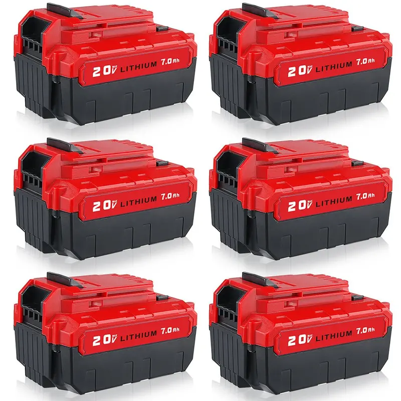 Porter-Cable Pcc685L 20V 7.0Ah Replacement Battery – 6-Pack Set 1
