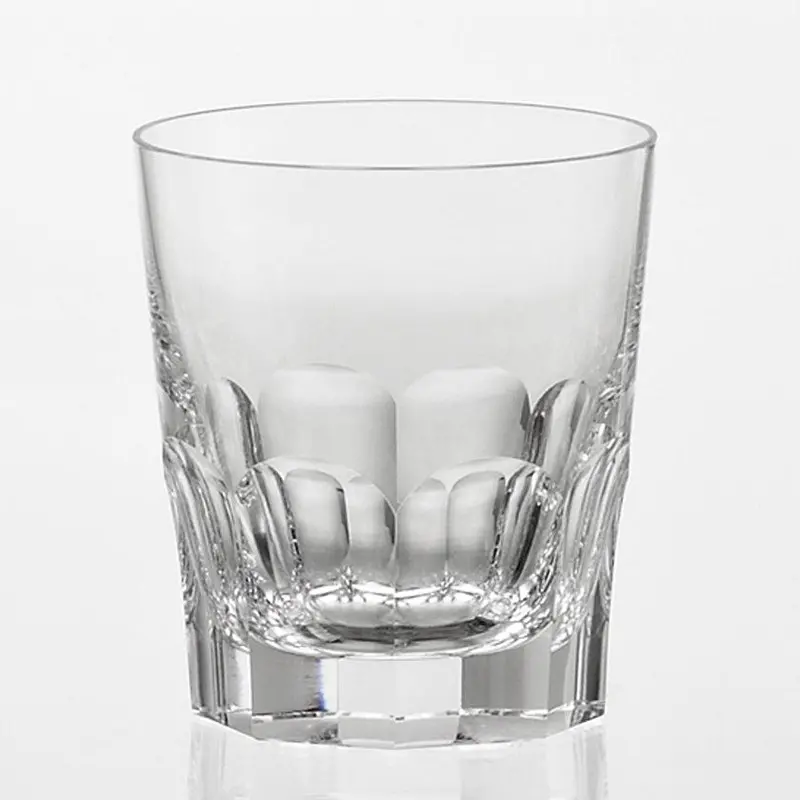Prestige Line Whiskey Rocks Glass – Modern Crystal Design From Kagami 1