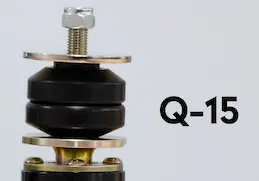 Q-15 Front Top Pin Rubber Bushing Set – Vibration-Dampening Replacement 1
