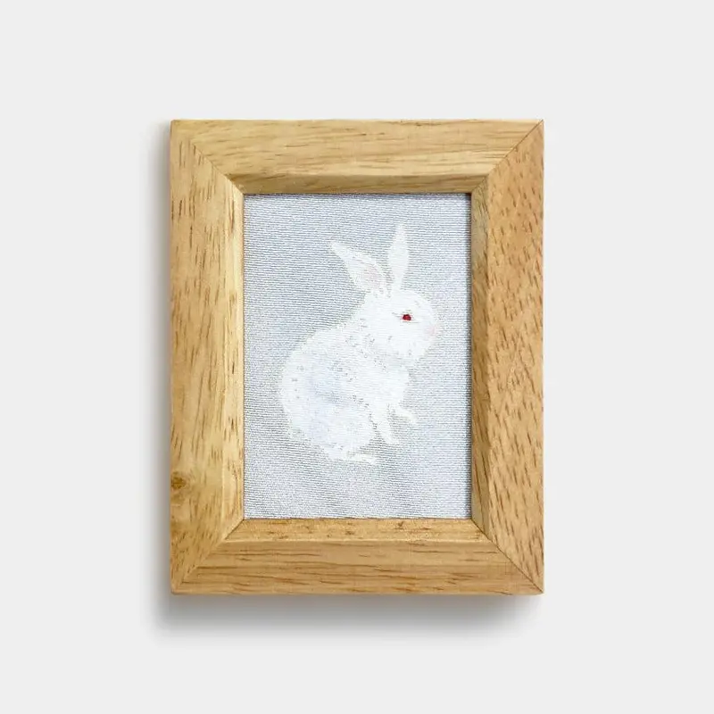 Rabbit Illustration In Traditional Kaga Yuzen | J.Flavor × Hiroyuki Kikuta Series 1