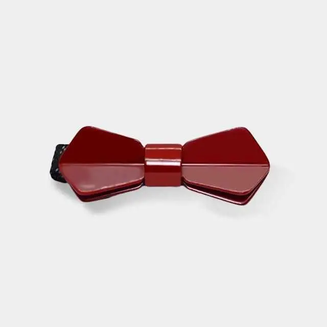 Red Lacquer Bow Tie – Takaoka Craftsmanship By Concerto 1