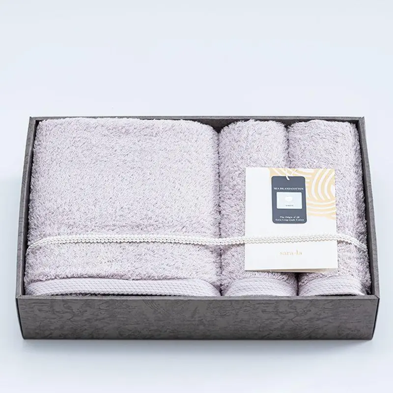 Rei Bath & Face Towel Bundle – 1 Bath + 2 Face Towels – Imabari-Japan Quality 1