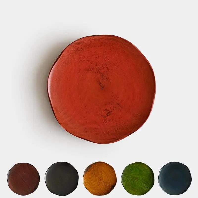 Rin Lacquerware Platter – Large Handcrafted Yamanaka Finish | Yuiyu 1