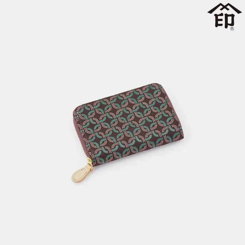 Ringlet F Coin Purse | Compact Inden Leather Organizer 1