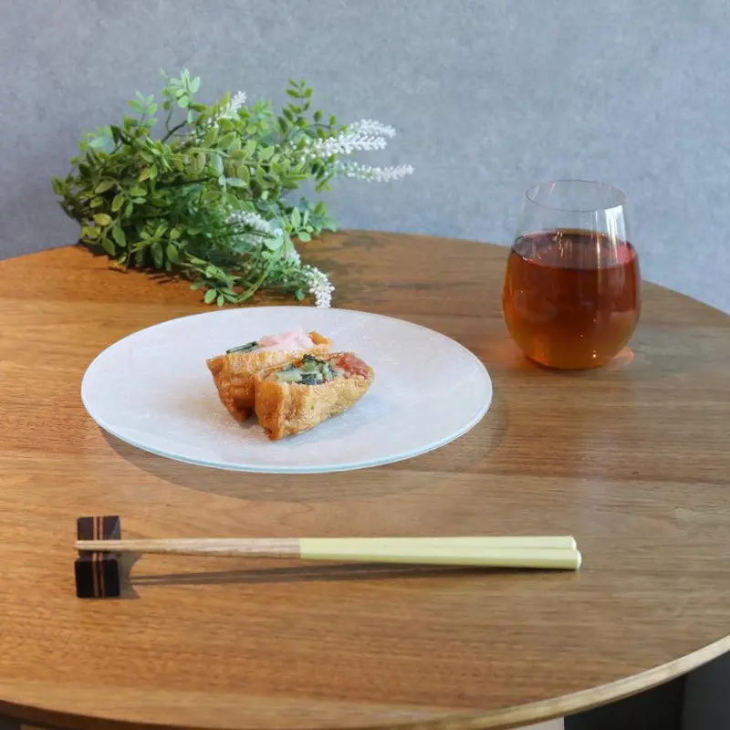 Round 100 Mm Silver Accent Plate – Nishijin Textile Tableware By Emura Shoten 1